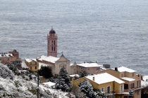Sainte-Marie sous la neige