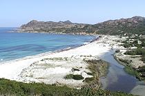 La plage de l'Ostriconi